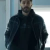 Casey Affleck Black Leather Jacket