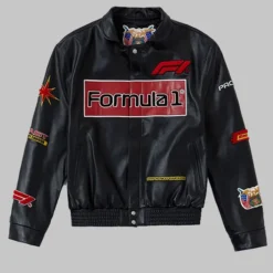 Jeff Hamilton x Formula 1 x PacSun Leather Jacket