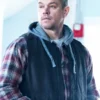 Matt Damon Black Vest