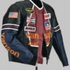 Motorcycle Racing Vanson Star Leather Jacket
