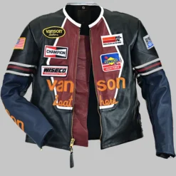 Motorcycle Racing 2024 Leather Jacket