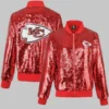 NFL Kansas City Red Varsity Jacket