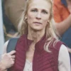 Angie Milliken Maroon Quilted Vest