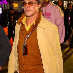 Sonny Hayes Yellow Cotton Jacket