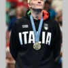 2024 Olympics Italia Hoodie Black