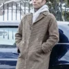 Force JP Gibbs Brown Checked Coat