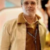 Brad Pitt F1 2025 Yellow Cotton Jacket