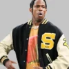 Travis Scott Paris Olympics 2024 Bomber Jacket