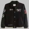 Abercrombie McLaren Black Varsity Jacket