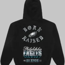Philadelphia Eagles Born x Raised Chrome Rocker Hoodie