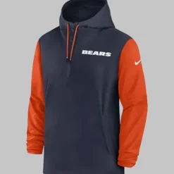 Chicago Bears 2024 Sideline Pre-Game Hoodie