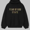 Essentials Fear Of God State Black Hoodie