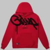 Geedup Maroon & Black Hoodie