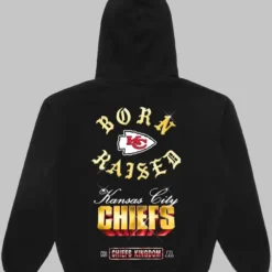 Kansas City Chiefs Born x Raised Chrome Rocker Hoodie