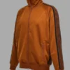 2025 Jackie Chan Karate Orange Track Jacket