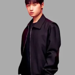 Squid Game S02 Black Bomber Jacket