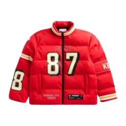 Travis Kelce Chiefs Player Puffer Jacket
