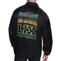 Super Bowl LIX Starter Black Jacket