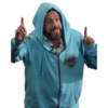 Adam Sandler Blue 97th Oscars Hoodie