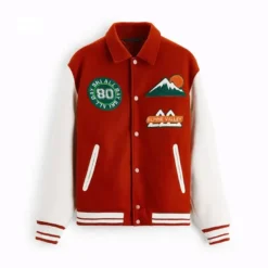 All Day Ski 80 Alpine Valley Varsity Jacket