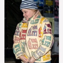 Amy Schumer NYC 2025 Colorful Sea Jacket