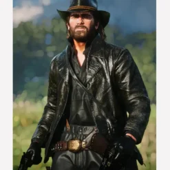 Red Dead Redemption 2 Arthur Morgan Black Jacket