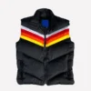 Ashton Kutcher That 70s Show Puffer Vest Black