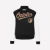 Baltimore Orioles Game Day Classics Black Varsity Jacket