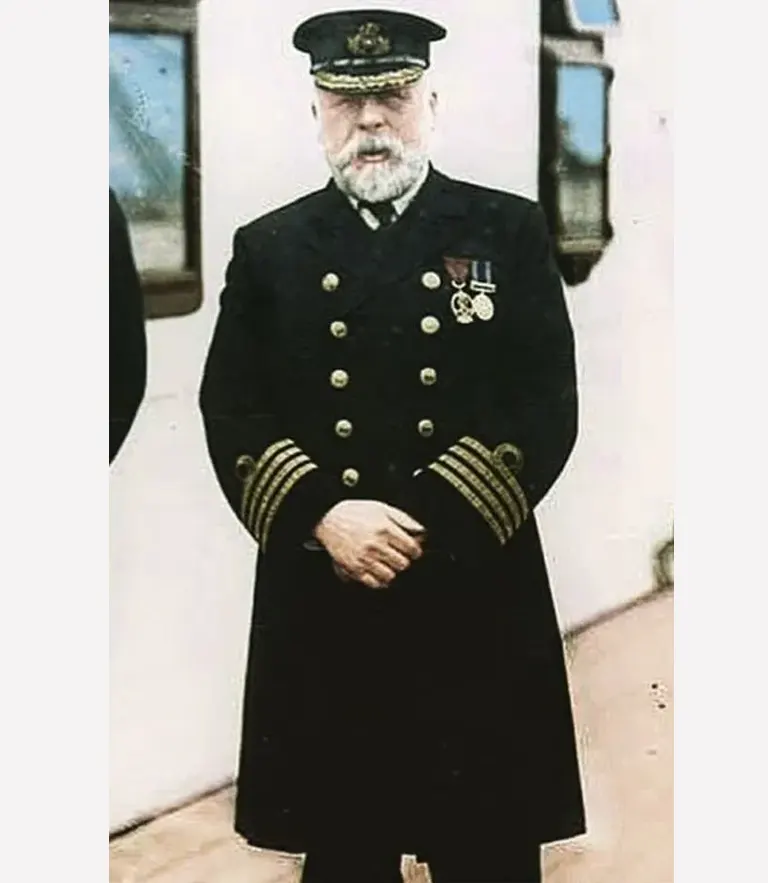 Bernard Hill Titanic Wool Coat Blue Bernard Hill Titanic Wool Coat