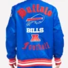 Buffalo Bills Old English Bomber Jacket Blue