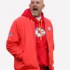 Chiefs Sideline Coach Red Bomber Jacket