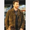 Ghosted Chris Evans Suede Jacket