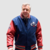 Blue And Red Coaches Columbus Blue Jackets 2025 Stadium Series Jacket