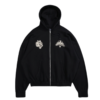 Black Darc Sport Moth Forever Chambers Zip Hoodie
