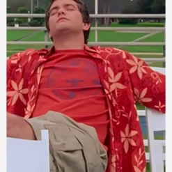 Dawson’s Creek S04 Pacey Witter Floral Hawaiian Shirt