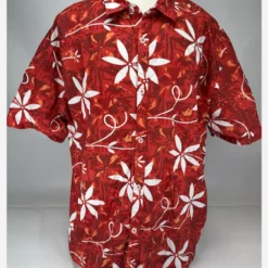 Dawson’s Creek Pacey Witter Red Floral Hawaiian Shirt