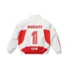 White Ducati Supreme Track Jacket
