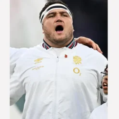 2025 England Rugby Team National Anthem Jacket White