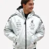 George Russell Mercedes Silver Jacket