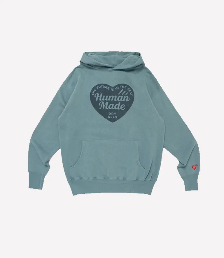 Human Made Tsuriami Green Hoodie Human Made Tsuriami Hoodie Green