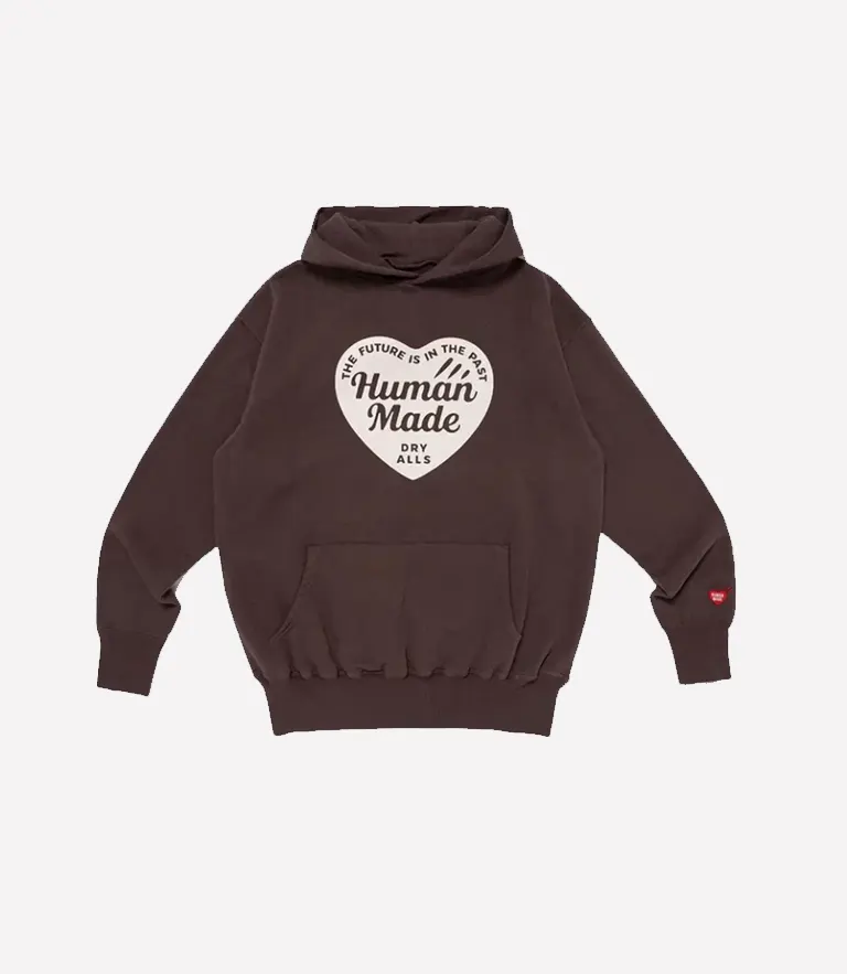 Human Made Tsuriami Hoodie Brown The Past Human Made Tsuriami Pullover Hoodie
