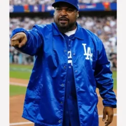 Ice Cube Dodgers Jacket Blue