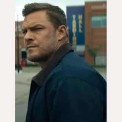 Jack Reacher TV Series Reacher 2025 Alan Ritchson Blue Jacket