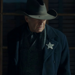 Harrison Ford Jacob Dutton 1923 Season 2 Black Coat
