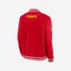 Chiefs Sideline Coach Bomber Jacket Red