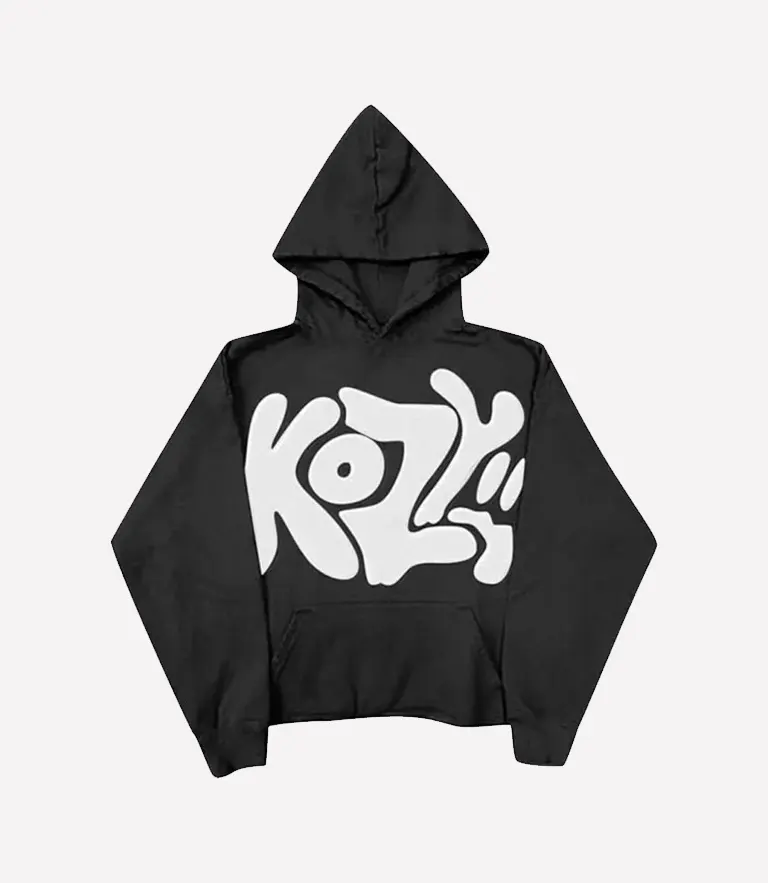 Kozy Y2K Hoodie Black Kozy Y2K Hoodie Black