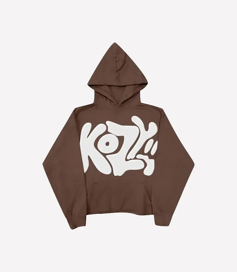 Kozy Y2K Hoodie Brown Kozy Y2K Hoodie Brown