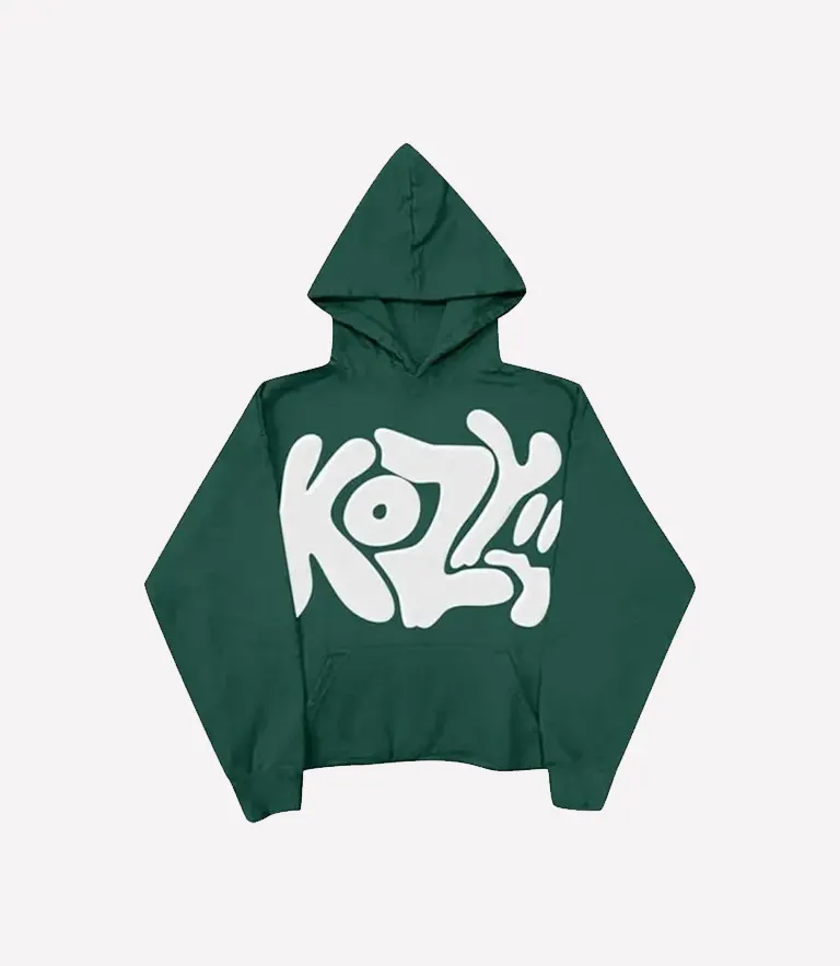 Kozy Y2K Hoodie Green Kozy Y2K Hoodie Green