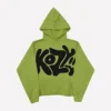 Kozy Y2K Hoodie Light Green