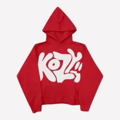 Kozy Y2K Hoodie Red